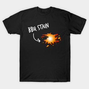 BBQ Stain Funny Barbeque Meat Lover Summer T-Shirt